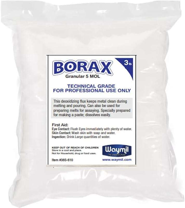 3 lb Borax Flux Glaze Crucibles Melting Gold Silver Melting Soldering, Casting Jewelry Porfessional USE - Image 2