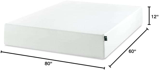 Zinus 12 Inch Queen Green Tea Memory Foam Mattress [New Version], Fiberglass Free, Medium Firm Feel, Zoned Pressure Relief, Certified Safe Foams & Fabric, Mattress in A Box - Image 2