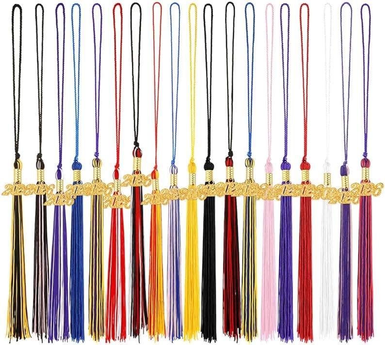 Tassels 2026 Tassel Graduation Tassel, Blue Tassels Memorial Charms for Graduation Cap Decorations 2026 Decorations Graduate Ornament Hat Cap Cake Topper Graduate Gifts Accessories Charms Birrete - Image 4