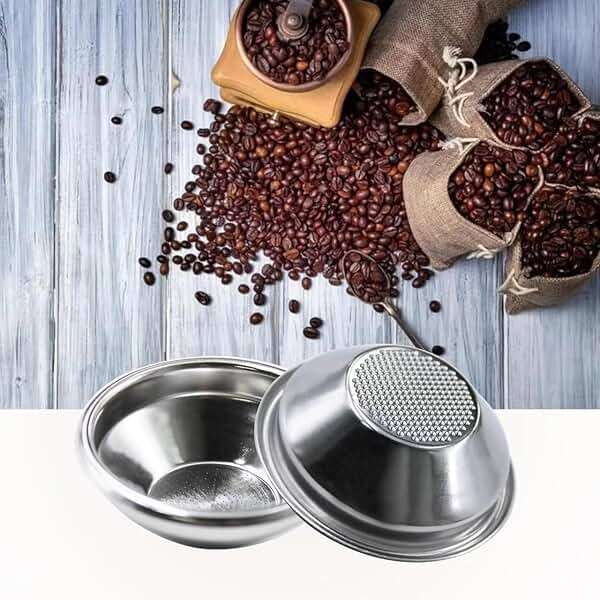 54mm Non Pressurized Filter Basket for Breville 54MM Portafilter, Single Cup Sieve,10 Grams of Powder Capacity,Replacement 54mm Coffee Filter Basket - Image 2
