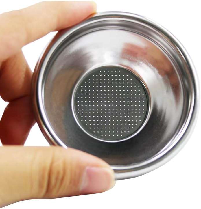 54mm Non Pressurized Filter Basket for Breville 54MM Portafilter, Single Cup Sieve,10 Grams of Powder Capacity,Replacement 54mm Coffee Filter Basket - Image 4