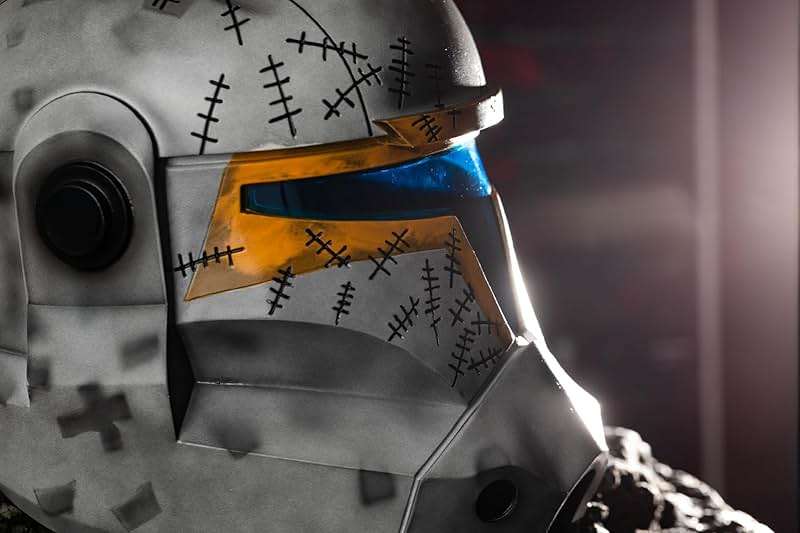 Evere SW Clone Arc Commander Helmet Cosplay Deluxe Halloween Collectible Prop - Image 5