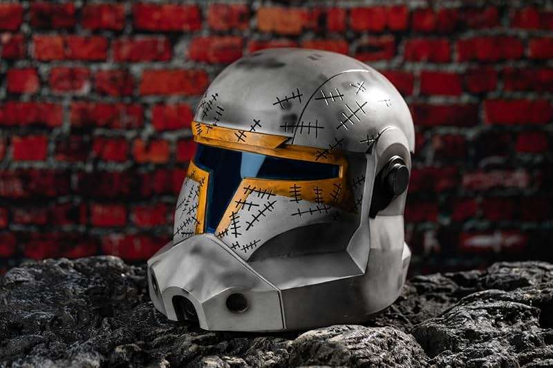 Evere SW Clone Arc Commander Helmet Cosplay Deluxe Halloween Collectible Prop - Image 6