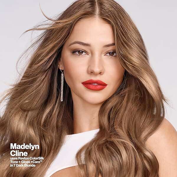 Revlon ColorSilk Tone + Gloss + Care Demi Permanent Hair Color, Dye Kit with Leave-In Scalp and Haircare Serum, 2x Shinier, 4x Stronger, 6 Light Brown, 4.5 fl oz - Image 11