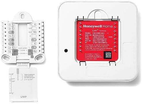Honeywell TH6220WF2006/U Lyric T6 Pro Wi-Fi Programmable Thermostat with Stages Up to 2 Heat/1 Cool Heat Pump or 2 Heat/2 Cool Conventional with Large Wall Plate & Extended Warranty - Image 6