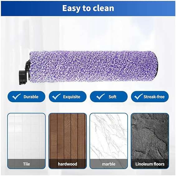 Replacement Brush Roller and Vacuum Filter For Shark WDB1F2 HydroVac XL 3-in-1 Vacuum, Also Fits for Shark AW302 AW201 WD201 WD100 WD200 WD101 HydroVac Vacuum Cordless Wet Dry Vacuum Cleaner… - Image 4