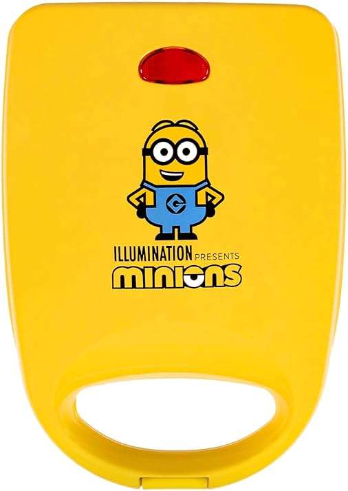 Uncanny Brands Minions Sandwich Maker - Small Kitchen Appliance - Image 1