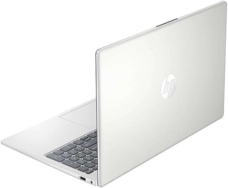 HP 15.6" Portable Laptop, HD Display, Intel Quad-Core N200 Processor, 16GB RAM, 128GB Storage, Wi-Fi 6, Webcam, HDMI, Numeric Keypad, Windows 11 Home, Silver - Image 4