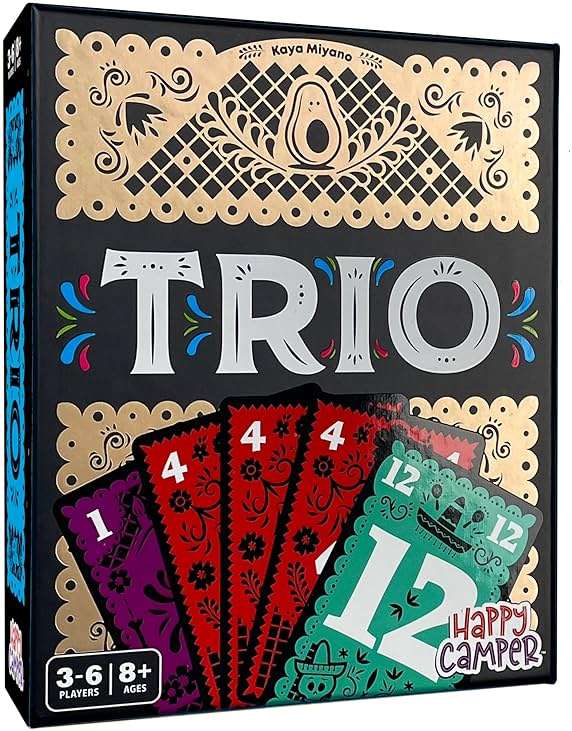 Happy Camper - Trio | Hottest New Family Game | Award-Winning | Game-of-The-Year | Great for Parties and Travel | 3-6 Players | Ages 8+ - Image 1