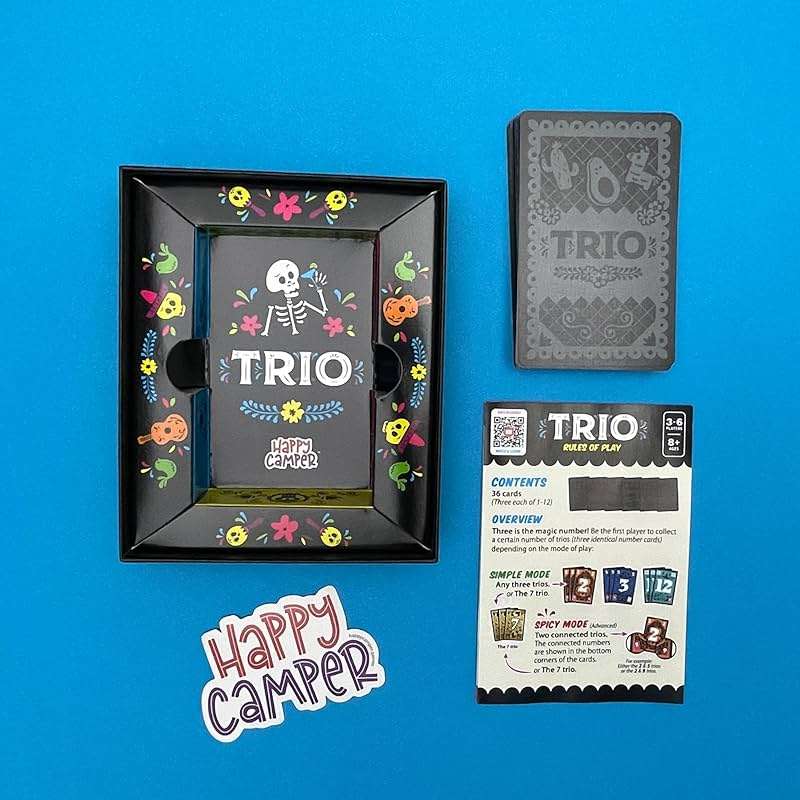 Happy Camper - Trio | Hottest New Family Game | Award-Winning | Game-of-The-Year | Great for Parties and Travel | 3-6 Players | Ages 8+ - Image 5