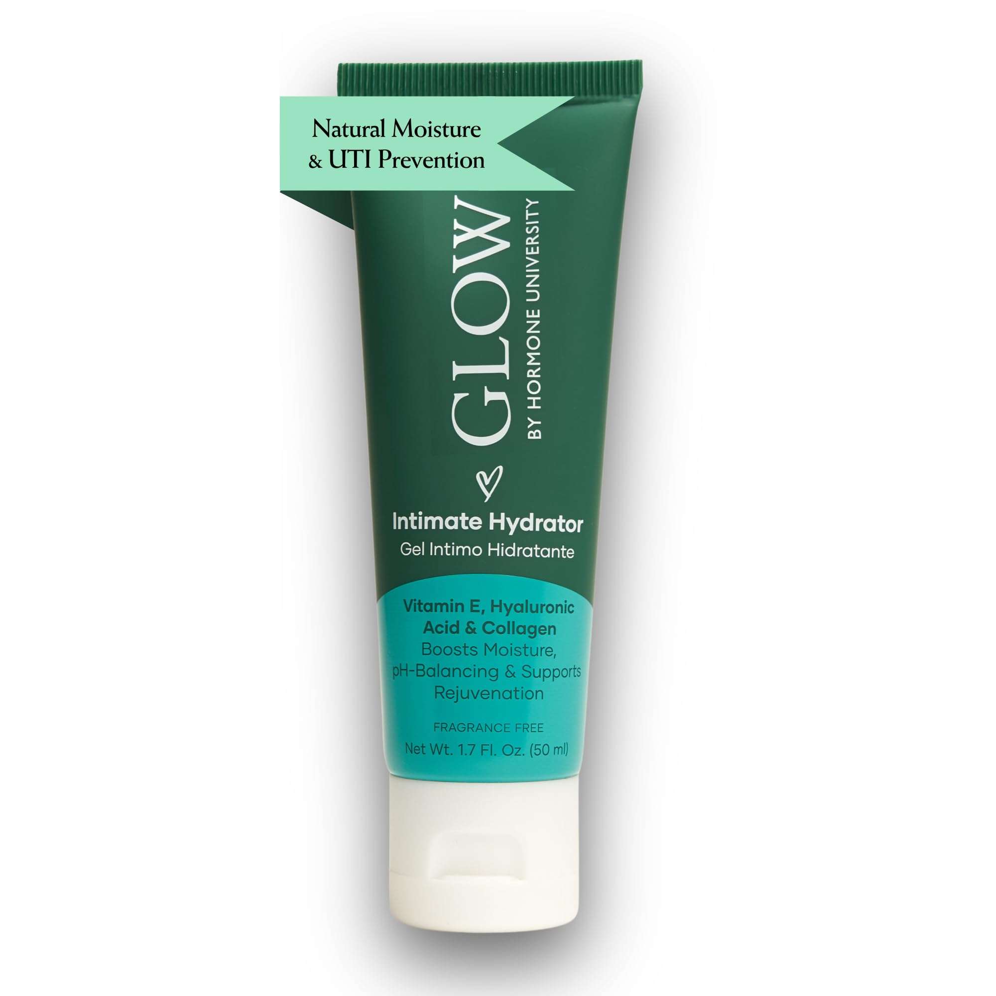 Vaginal Moisturizer, UTI Protector, Hormone-Free Intimate Hydrator, Vulva Olive Oil with Collagen, Aloe Vera & Hyaluronic Acid, Helps Relieve Dryness, Itching & Burning - OBGYN Co-Developed - Image 1