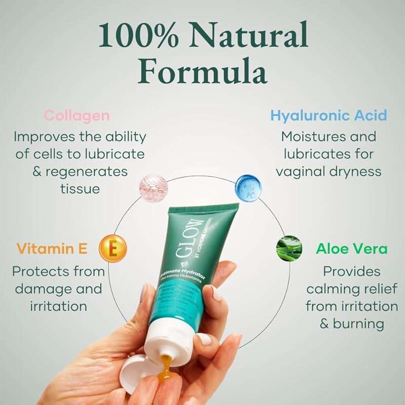Vaginal Moisturizer, UTI Protector, Hormone-Free Intimate Hydrator, Vulva Olive Oil with Collagen, Aloe Vera & Hyaluronic Acid, Helps Relieve Dryness, Itching & Burning - OBGYN Co-Developed - Image 2