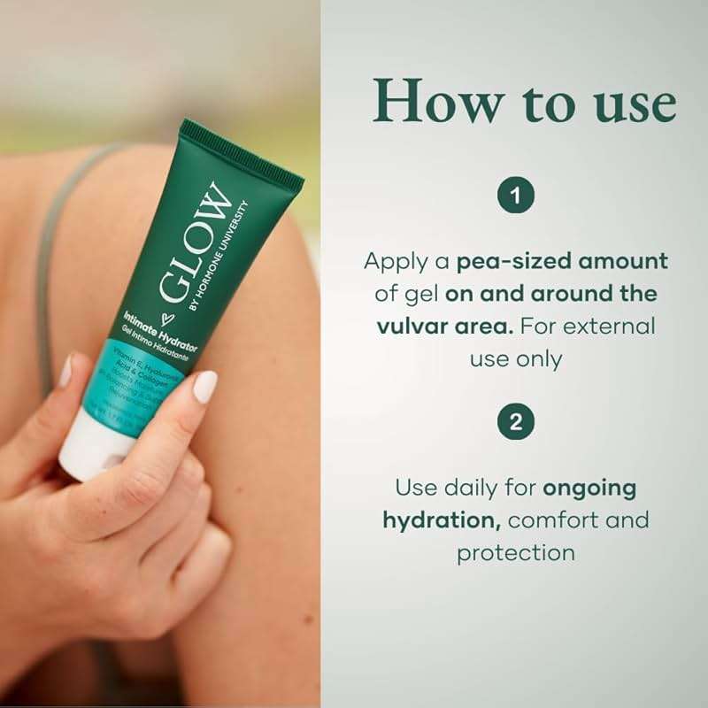 Vaginal Moisturizer, UTI Protector, Hormone-Free Intimate Hydrator, Vulva Olive Oil with Collagen, Aloe Vera & Hyaluronic Acid, Helps Relieve Dryness, Itching & Burning - OBGYN Co-Developed - Image 4