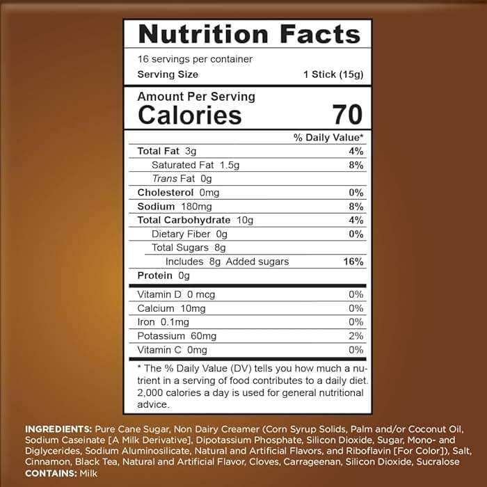 Maud's Spiced Chai Tea Latte Instant Packets, 16 ct, 100% Gourmet Blended Tea Leaves, Instant Hot or Iced Chai Tea Latte - Just add water - Image 2