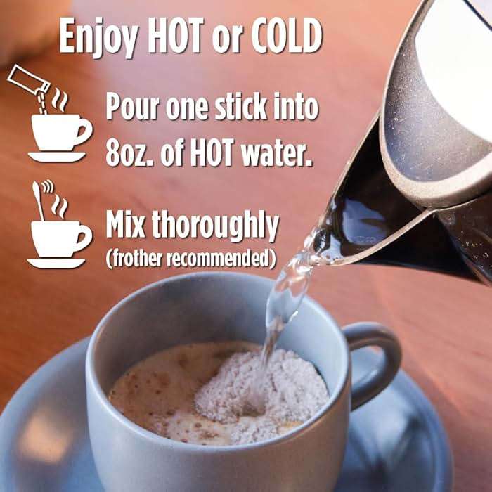 Maud's Spiced Chai Tea Latte Instant Packets, 16 ct, 100% Gourmet Blended Tea Leaves, Instant Hot or Iced Chai Tea Latte - Just add water - Image 6