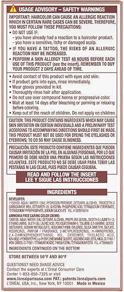 L’Oreal Paris Excellence Universal Nudes Permanent Hair Color, Ammonia Free Hair Dye for Gray Hair Coverage, 2N Natural Soft Black, 1 Hair Dye Kit - Image 10