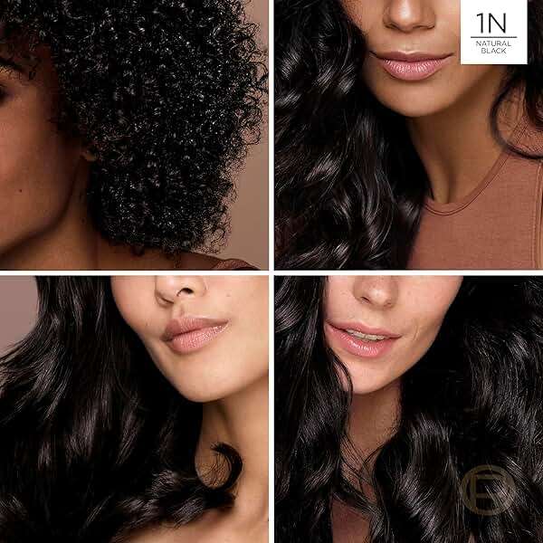 L’Oreal Paris Excellence Universal Nudes Permanent Hair Color, Ammonia Free Hair Dye for Gray Hair Coverage, 1N Natural Black, 1 Hair Dye Kit - Image 4