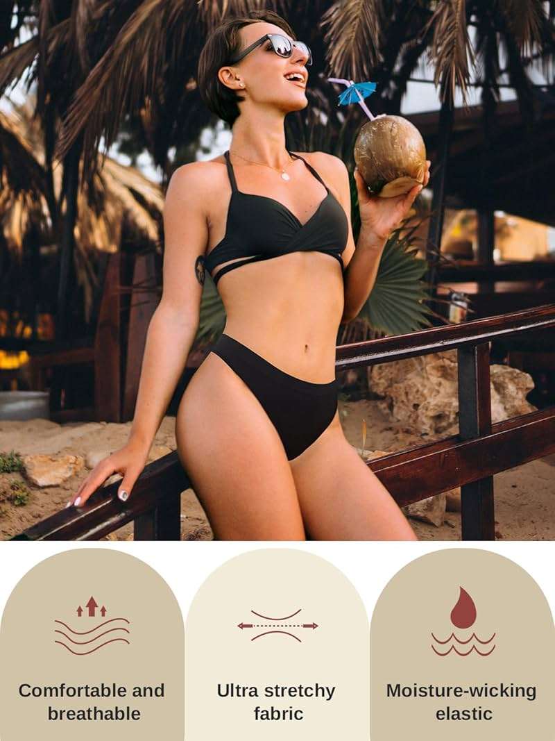 linccure Breathable Seamless Thongs: Comfortable Women's Underwear 5-Pack - Image 3
