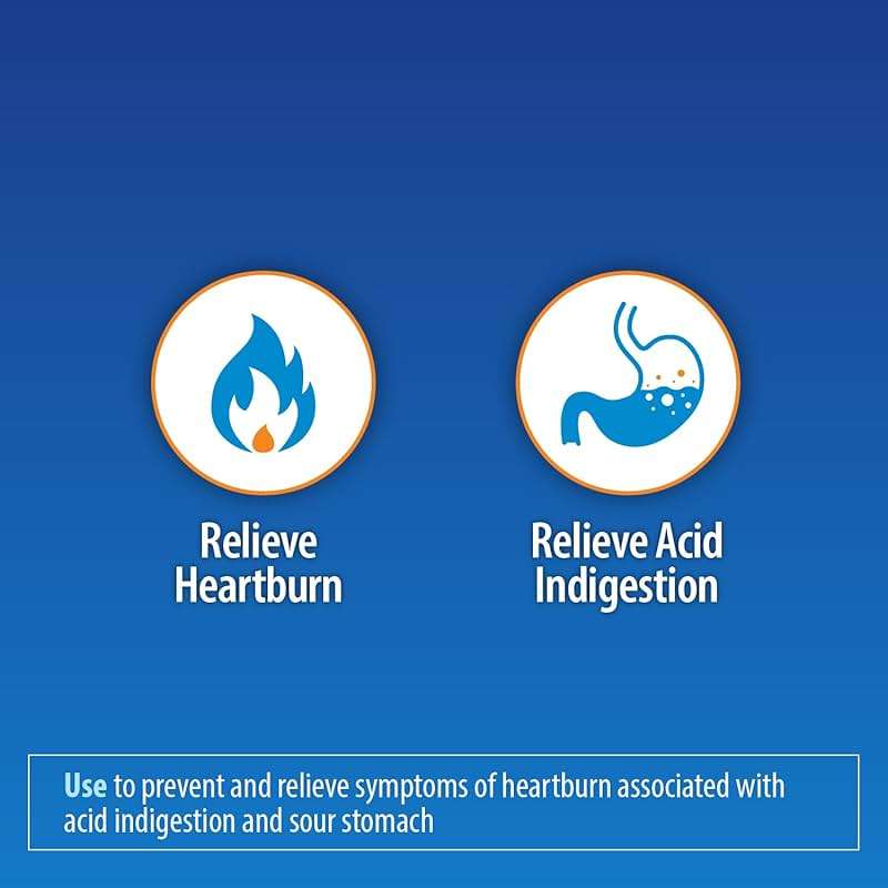 HealthA2Z® Acid Reducer | Famotidine 20mg | Maximum Strength | Relief from Heart Burn Due to Acid Indigestion (225 Tablets (Pack of 1)) - Image 6