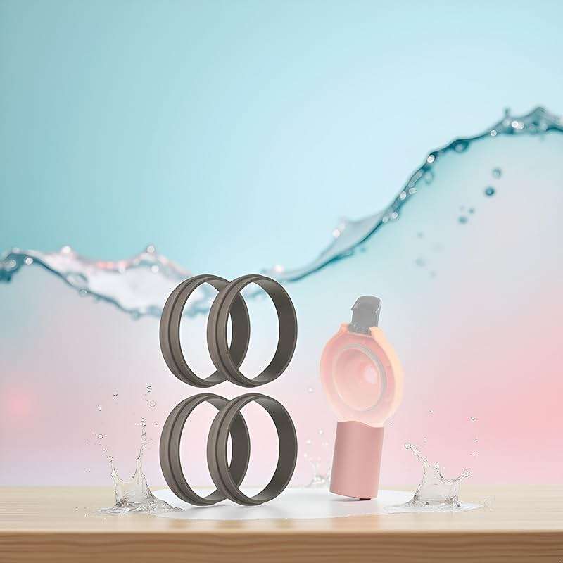 4pcs Black Replacement Gasket for Gatorade Water Bottle Silicone Lid Seal Ring Replacement Accessories Part for Gatorade Gx Cookware - Image 5
