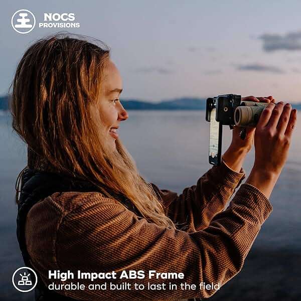 Nocs Provisions Photo Rig II Smartphone Attachment, Binocular & Telescope Camera Adapter Accessory for Photo & Video Capturing - Image 4