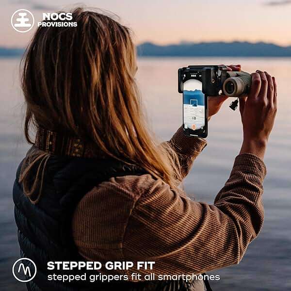 Nocs Provisions Photo Rig II Smartphone Attachment, Binocular & Telescope Camera Adapter Accessory for Photo & Video Capturing - Image 5