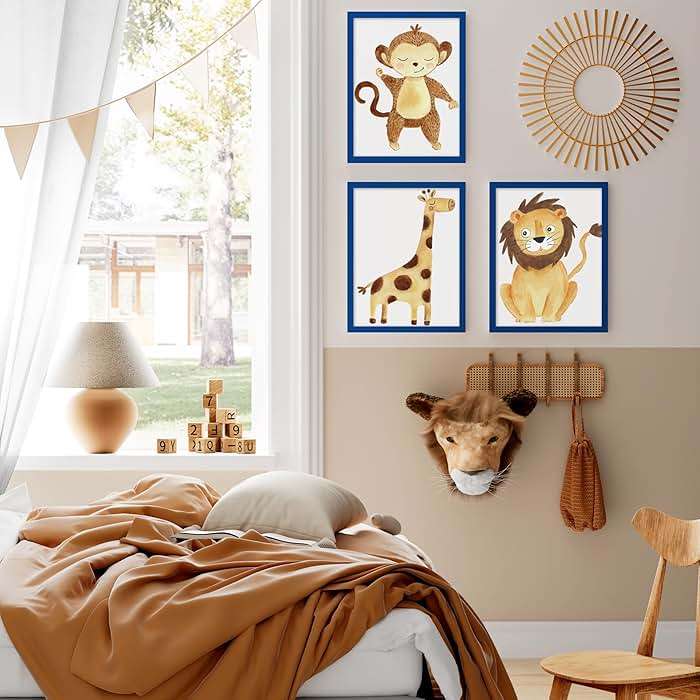 Vittanly 11x14 Picture Frame, Engineered Wood with Shatter Resistant Plexiglass, Display Pictures 8x10 with Mat or 11x14 without Mat, Photo Frame for Wall Mounting, Royal Blue, 1 Pack - Image 8