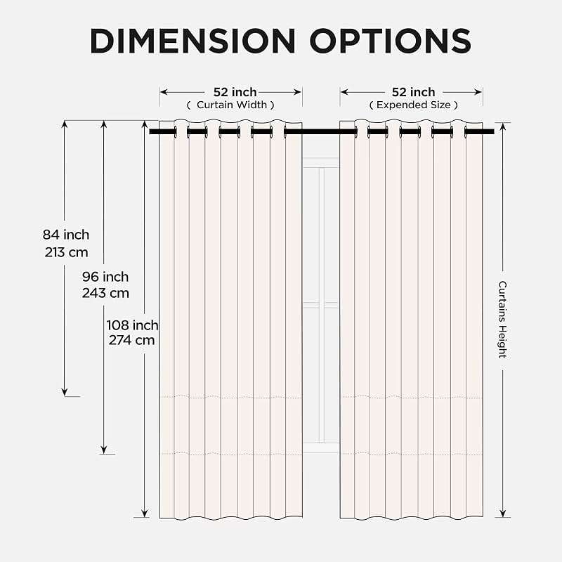 Joydeco Blackout Curtains for Bedroom,Black Out Curtains 84 Inch Long, Black Drapes with Grommets, Noise Reducing Energy Saving Thermal Insulated & Wrinkle-Free Drapes for Living Room, 2 Panels - Image 2