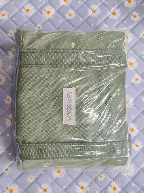 HOMESPON Large Canvas Tote Bag for Women Everything Bag with Pockets and Laptop Sleeve - Image 8