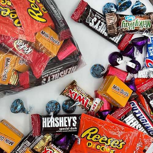 Bulk Chocolate Assortment Variety Pack - Chocolate Candy Variety Pack - 5 lb Bag of Mixed Bulk Chocolate, Milk Chocolate, Dark Chocolate, Bars and more! Bulk Candy Mix for Candy Bags - Candy - Chocolate (5 LBS) - Father's Day - Image 2