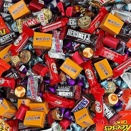 Bulk Chocolate Assortment Variety Pack - Chocolate Candy Variety Pack - 5 lb Bag of Mixed Bulk Chocolate, Milk Chocolate, Dark Chocolate, Bars and more! Bulk Candy Mix for Candy Bags - Candy - Chocolate (5 LBS) - Father's Day - Image 3