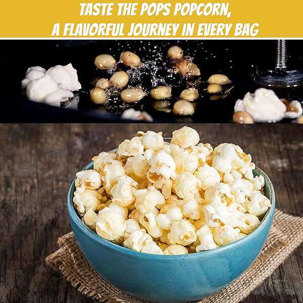 Pre-Measured, Movie Theater Style Popcorn Portion Packs 8 Ounce (Pack of 18)-Ideal for 6oz Kettles - Image 7
