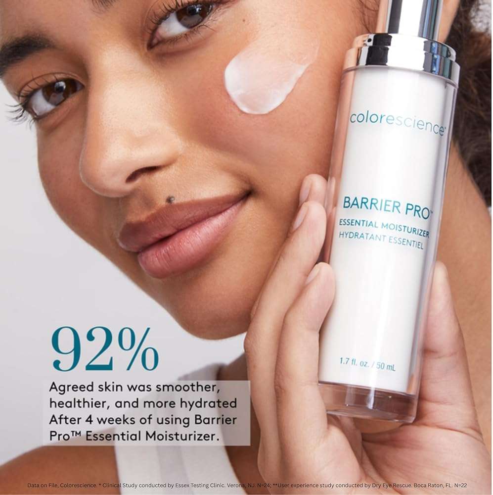 Colorescience Barrier Pro™ ESSENTIAL MOISTURIZER 1.7oz, for strengthening skin barrier, balancing the microbiome, & refining texture - Image 5