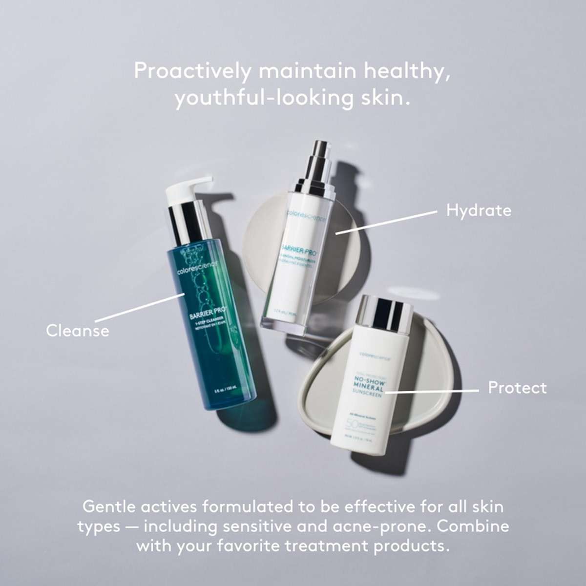 Colorescience Barrier Pro™ ESSENTIAL MOISTURIZER 1.7oz, for strengthening skin barrier, balancing the microbiome, & refining texture - Image 7
