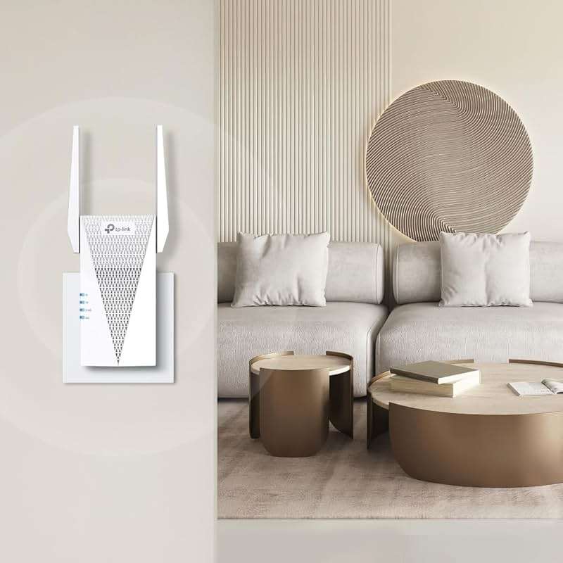TP-Link RE615X AX1800 WiFi 6 Range Extender w/Ethernet Port | 1.8G Dual-Band Wireless Repeater Amplifier | Up to 2100 Sq. Ft., 64 Devices | Internet Signal Booster | APP Setup | EasyMesh Compatible - Image 6