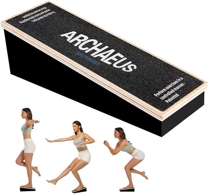 ARCHAEUS Athletic Balance Boards,Slant Board,Wobble Board,Balance Wedge for Condition Your Body and Prevent Injury - Image 1