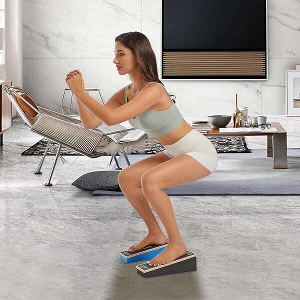 ARCHAEUS Athletic Balance Boards,Slant Board,Wobble Board,Balance Wedge for Condition Your Body and Prevent Injury - Image 7