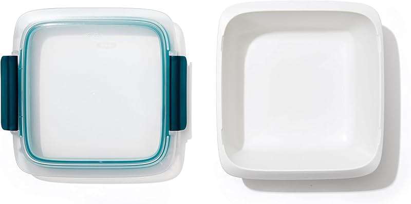 OXO Good Grips Prep & Go Sandwich Container 4.3 Cups/1.02 L - Leakproof Food Storage for Sandwiches & Leftovers, 4 Pack - Image 5