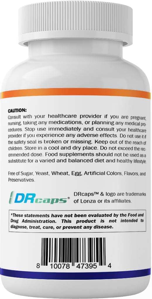 Vitamatic Akkermansia Muciniphila Gut Health - 60 DR Capsules (Delayed Released) - Made with Prebiotic Inulin Fiber - Image 9