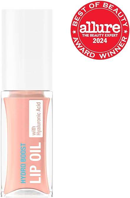 Neutrogena Hydro Boost Lip Oil, Hyaluronic Acid Hydrates and Nourishes, Mirror-Like Shine for Fuller-Looking Lips, Tinted Gloss Adds Pop of Color, Formulated Without Parabens, Light Pink, .2 fl oz - Image 2
