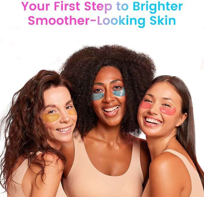 Onespring Under Eye Patches (24 Pairs) - Eye Masks for Wrinkles, Puffy Eyes, Dark Circles, Eye Bags, Under Eye Mask for Refreshing, Revitalizing, Gifts for Mom, Birthday Gift for Teenage Girls - Image 4