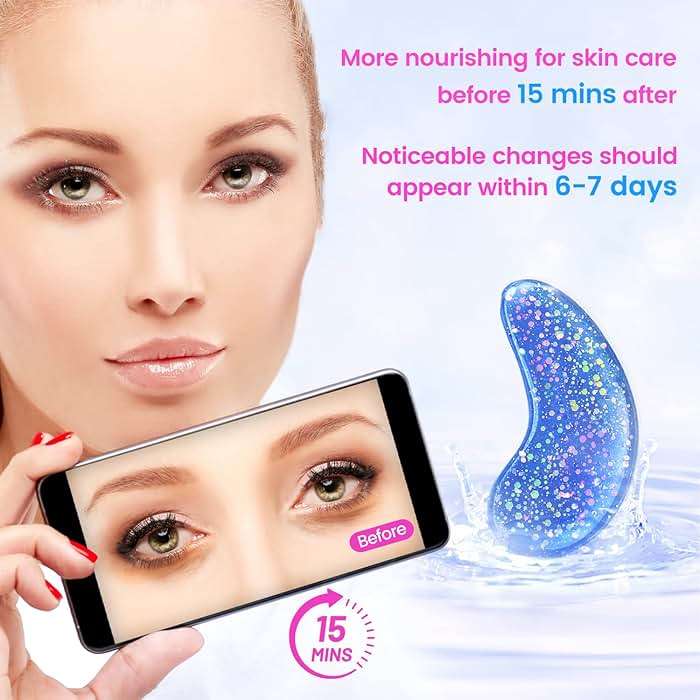 Onespring Under Eye Patches (24 Pairs) - Eye Masks for Wrinkles, Puffy Eyes, Dark Circles, Eye Bags, Under Eye Mask for Refreshing, Revitalizing, Gifts for Mom, Birthday Gift for Teenage Girls - Image 7