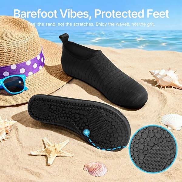 Tanamo Water Shoes for Women Men for Swim Pool Beach Camping Cruise Vacation Quick-Dry Aqua Socks Barefoot Yoga Travel Accessories Must Haves Zapatos De Agua 2026 New - Image 6