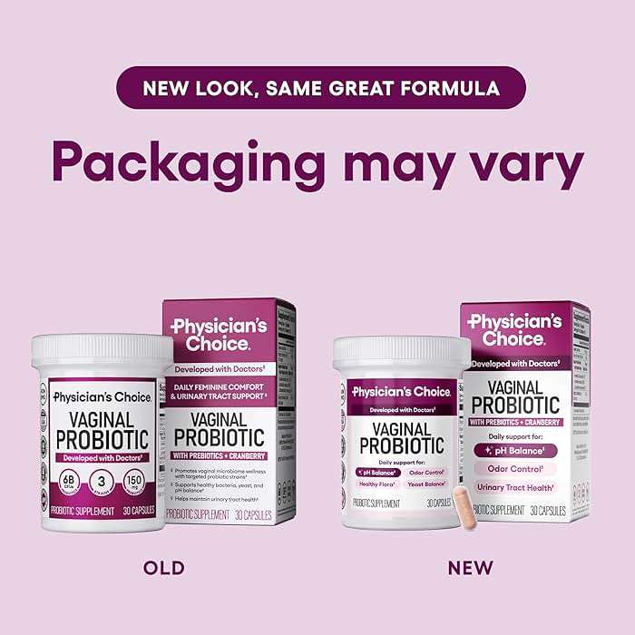 Physician's CHOICE Vaginal Probiotics for Women - pH Balance, Odor Control, Yeast Balance, Vaginal Flora & Feminine Health - 6B CFU with Organic Prebiotics and Cranberry Extract - 30 CT - Image 7