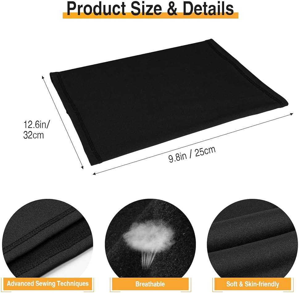 LUOLIIL VOE 2 Pack Winter Neck Gaiter Warmer for Men&Women,Windproof Face Cover Fleece Face Mask Scarf for Cold Weather Sport - Image 4