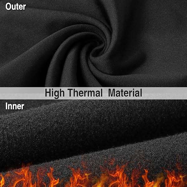 LUOLIIL VOE 2 Pack Winter Neck Gaiter Warmer for Men&Women,Windproof Face Cover Fleece Face Mask Scarf for Cold Weather Sport - Image 5