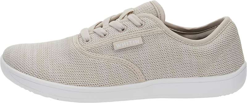 WHITIN Women's Barefoot Sneakers | Wide Toe Box Zero Drop | Lightweight Knit Walking Shoes for Travel, Gym & Everyday Wear - Image 3