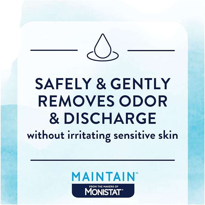 Monistat Maintain Boric Acid Feminine Wipes, Fragrance-Free, Non-Irritating and pH-Balanced Wipes for Women, Individually Wrapped Feminine Care, 12 Count, Pack of 3 - Image 2