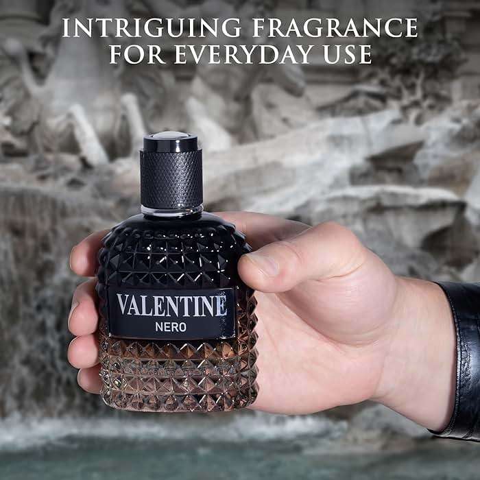 Valentine Nero for Men - Woody Aromatic Fragrance with Floral and Mineral Notes - Masculine Scent - 100ml - Image 6