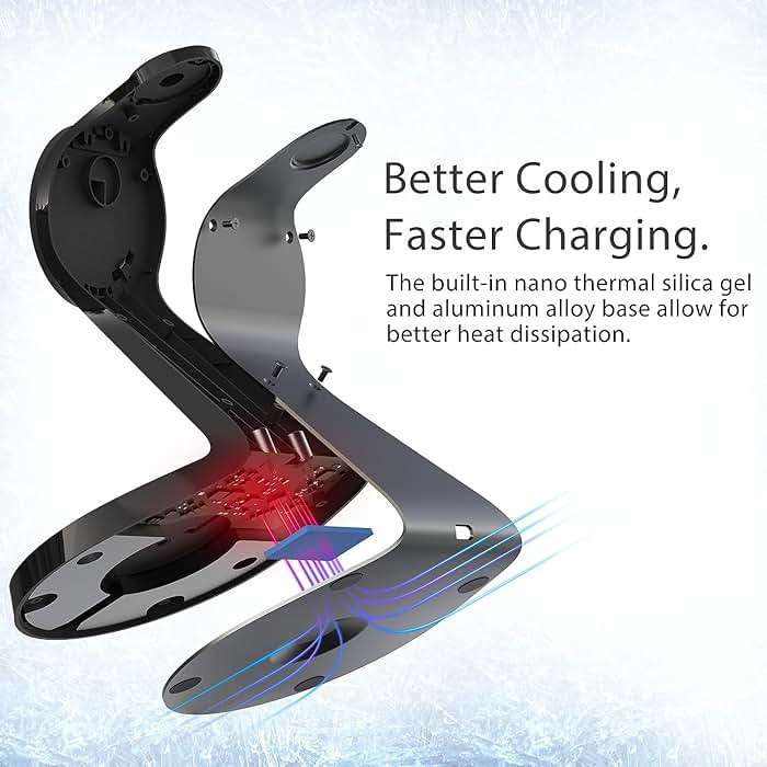 3 in 1 Charging Station for Apple Devices,Mag-Safe Charger Stand Fast Charging,Wireless Charger for iPhone 16/15/14/13/12 Series,& AirPods,& iWatch(USB-C Charger Included) - Image 6